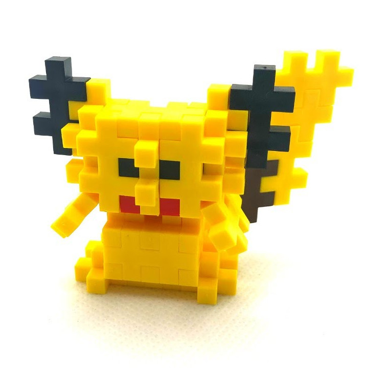 Plus Plus Modele Pokemon 3D Pikachu